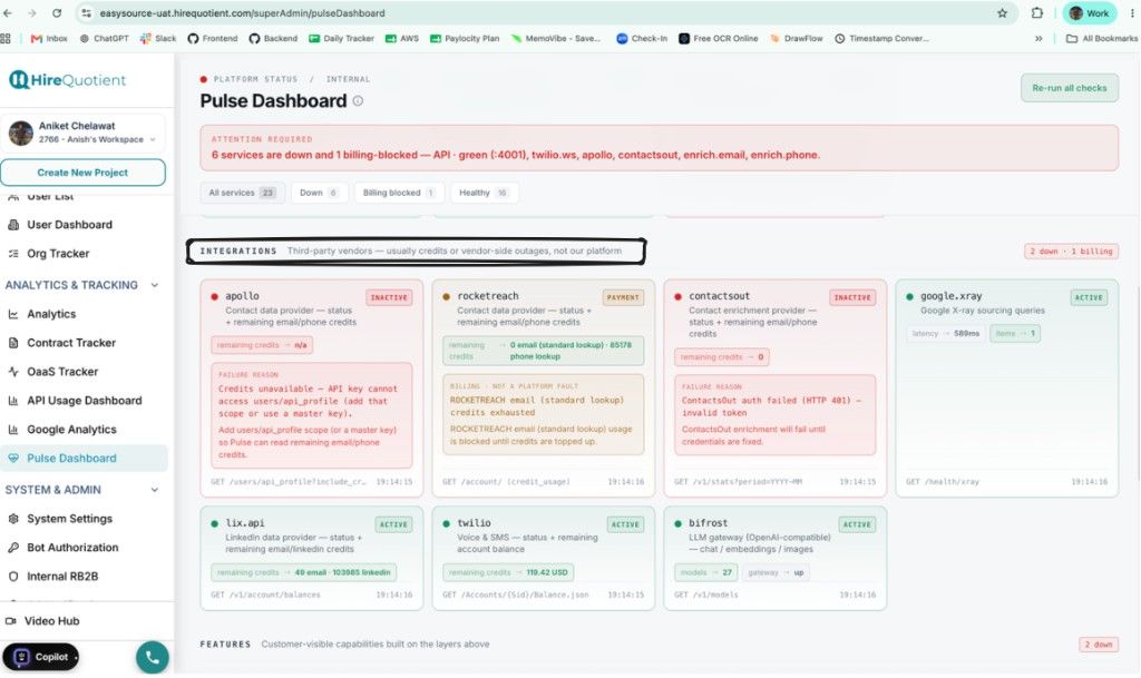 Integrations